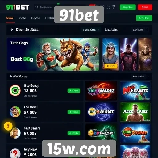Estudo sobre jogos populares no 91bet